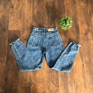 80’s Acid Washed vintage tapered look